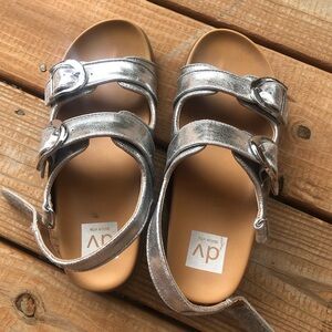 DV by Dolce Vita Silver Women’s Sandals